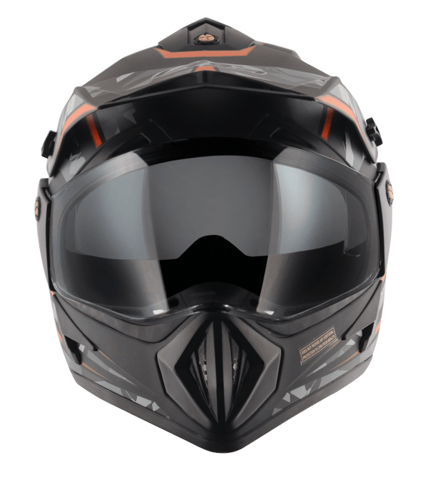 Dull Black Orange