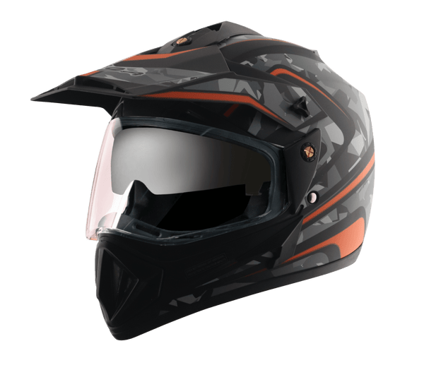 Dull Black Orange