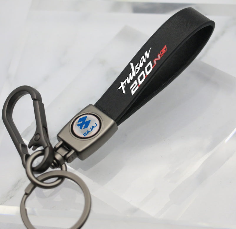 BAJAJ PULSAR 200NS LEATHER KEY CHAIN