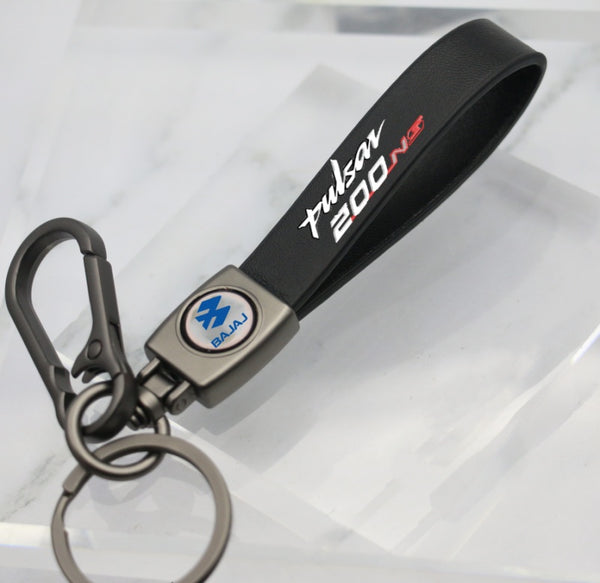 BAJAJ PULSAR 200NS LEATHER KEY CHAIN