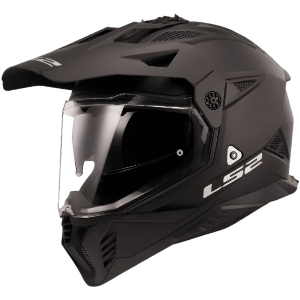 MX436 PIONEER II SOLID MATT BLACK-06