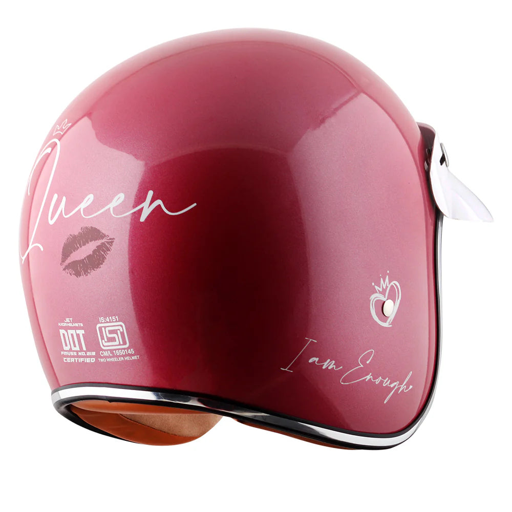 Retro Jet Queen Helmet