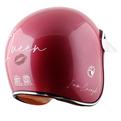 Retro Jet Queen Helmet