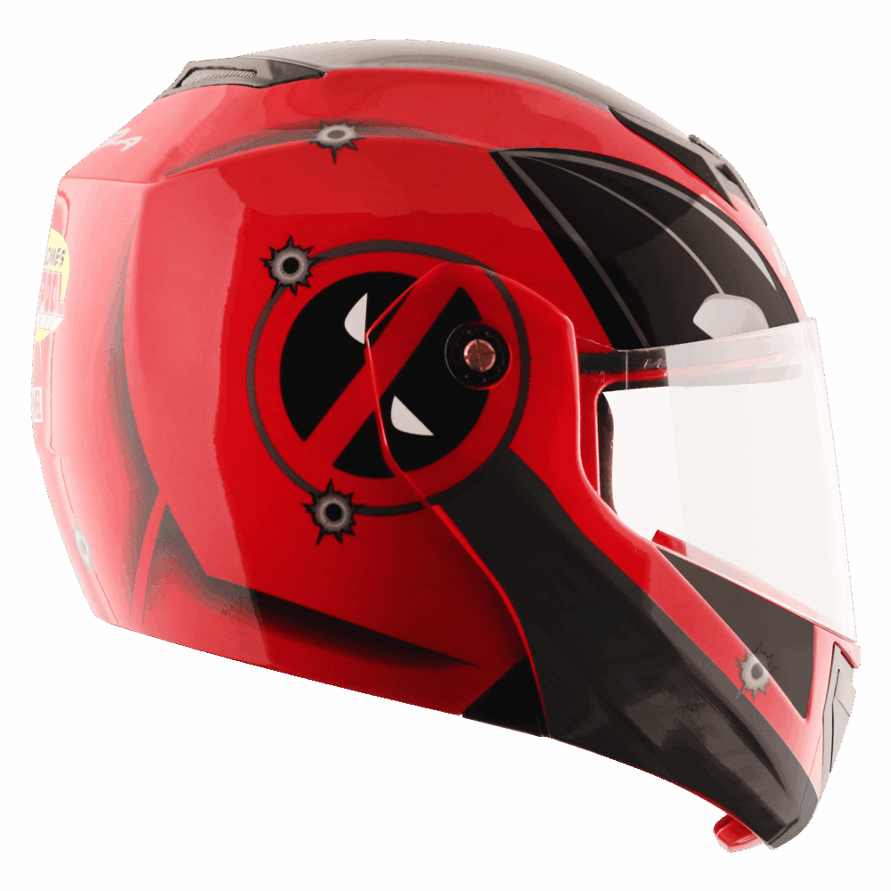 Crux Dx Marvel Deadpool Edition Helmet