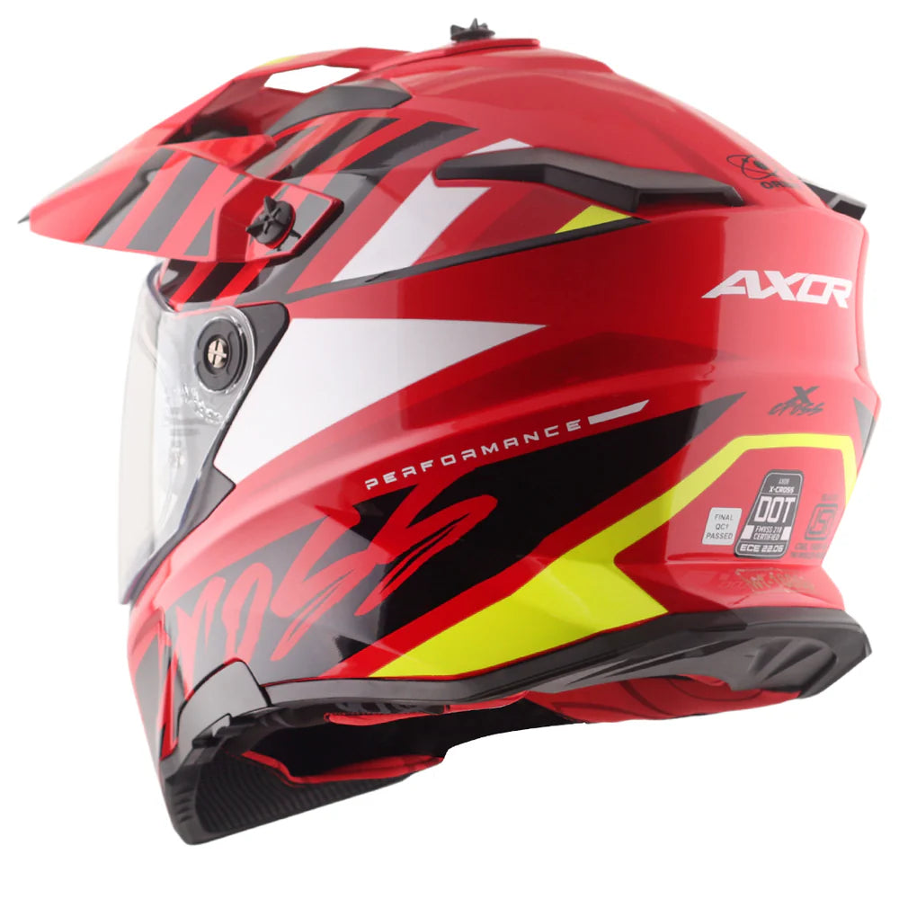 X-Cross Dual Visor Orbit Helmet