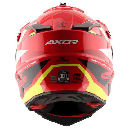 X-Cross Dual Visor Orbit Helmet