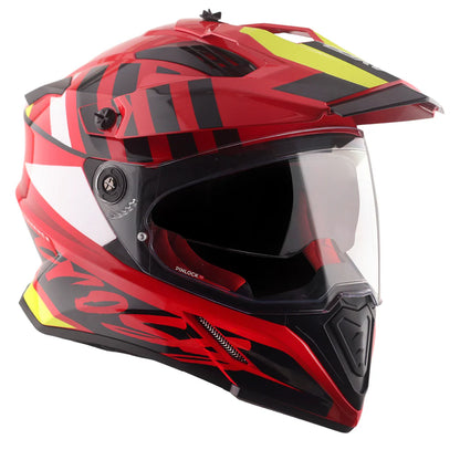X-Cross Dual Visor Orbit Helmet