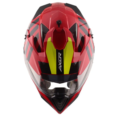 X-Cross Dual Visor Orbit Helmet