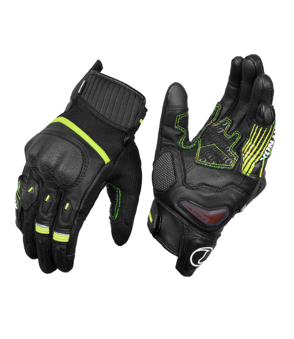 Black Hi-Viz Green