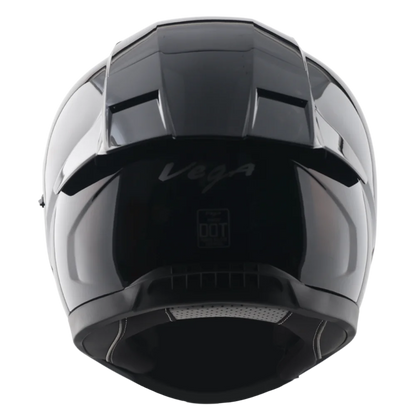 Rapid DV Solid Helmet with spoiler