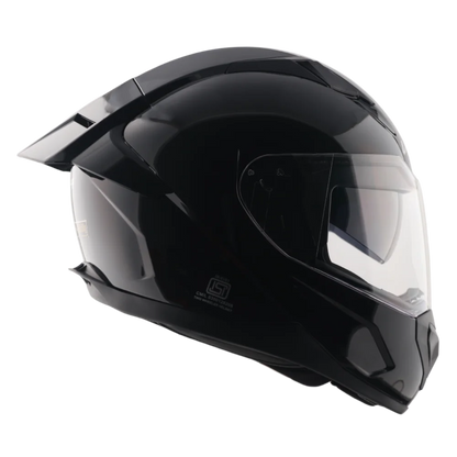 Rapid DV Solid Helmet with spoiler