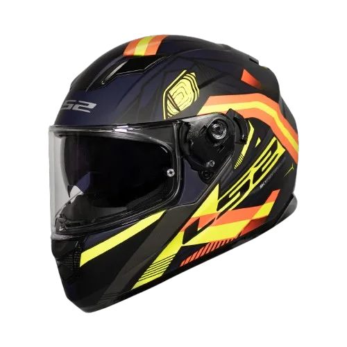MATT NAVY BLUE HI-VIZ ORANGE