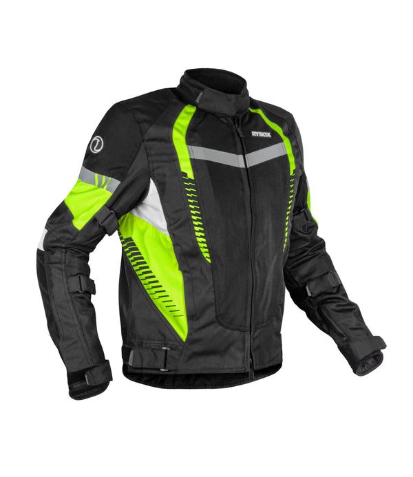 Black Hi-Viz Green