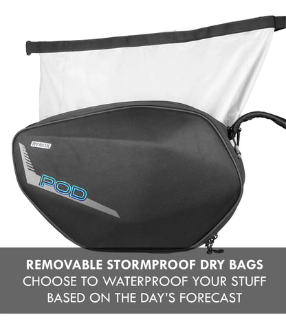 RYNOX POD SADDLEBAGS 52L- WATERPROOF
