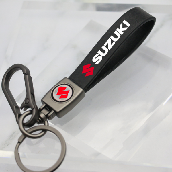 SUZUKI LEATHER KEY CHAIN