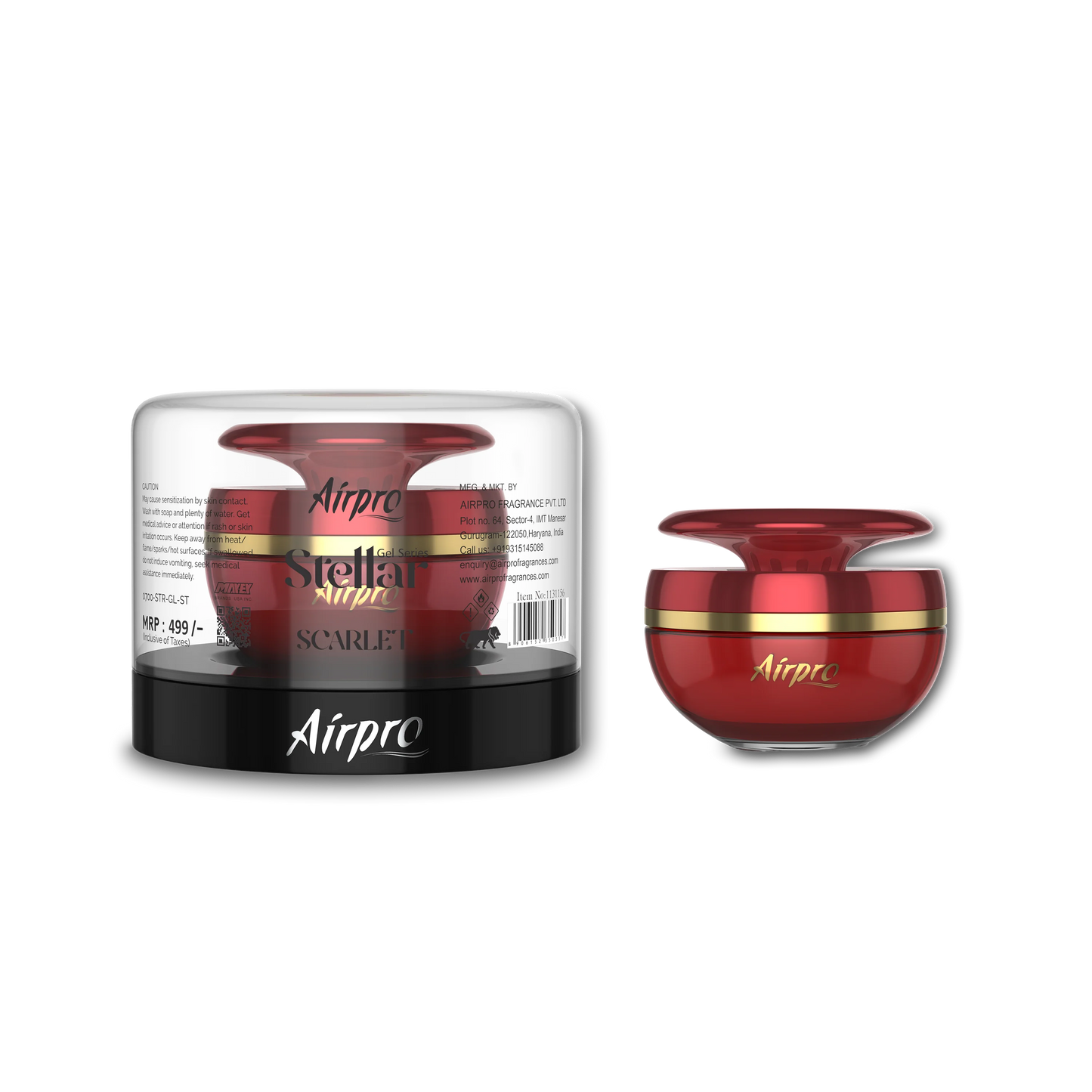 STELLAR GEL SCARLET - CAR PERFUME