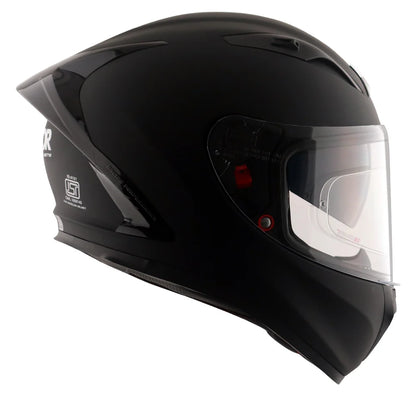 Street Solid Black Helmet