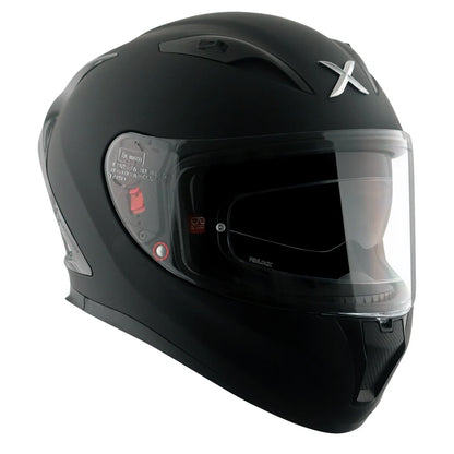 Street Solid Black Helmet