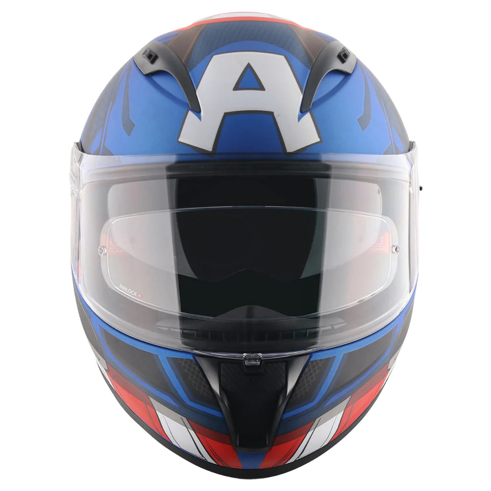 Street Marvel Captain America Helmet