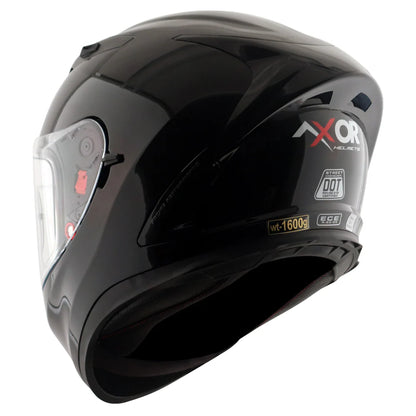 Street Solid Black Helmet