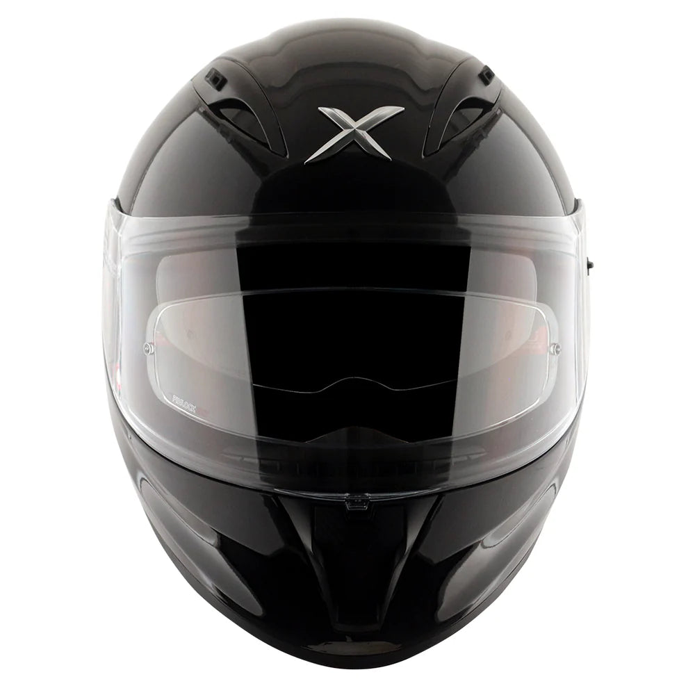 Street Solid Black Helmet