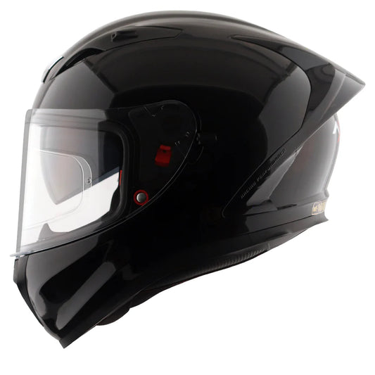 Street Solid Black Helmet
