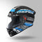 MATT BLACK & BLUE WITH SPOILER