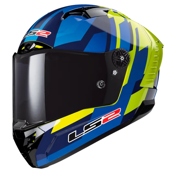 FF805 THUNDER CARBON GAS BLUE HI VIZ YELLOW
