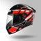 BLACK / RED & GREY WITH SPOILER