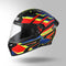 MATT BLACK / RED & BLUE WITH SPOILER