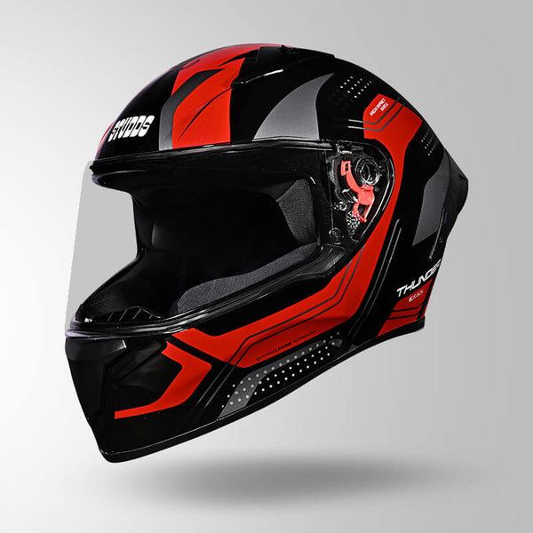BLACK & RED WITH SPOILER