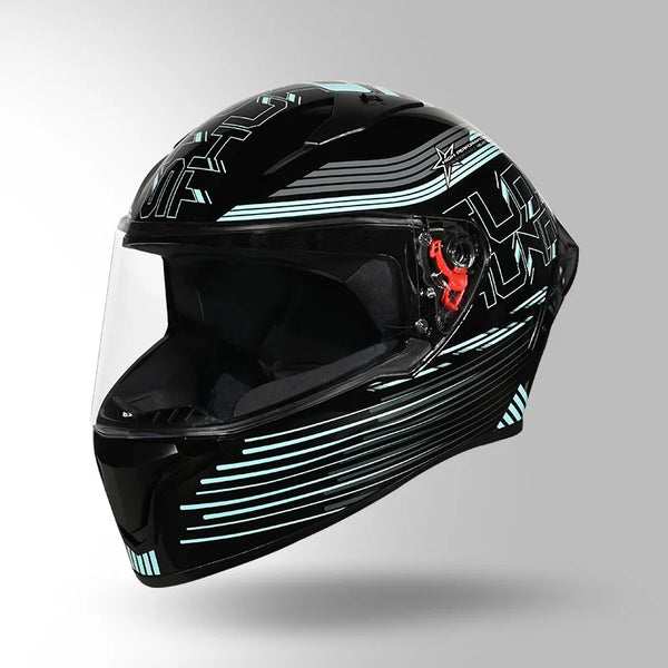 BLACK & BLUE WITH SPOILER