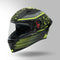 MATT BLACK & FLUORESCENT YELLOW WITH SPOILER