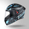 MATT BLACK & BLUE WITH SPOILER