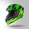 MATT NEON GREEN & BLACK WITH SPOILER