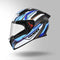 BLACK & BLUE WITH SPOILER