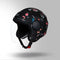 MATT BLACK WITH FLOWER GRAPHICS