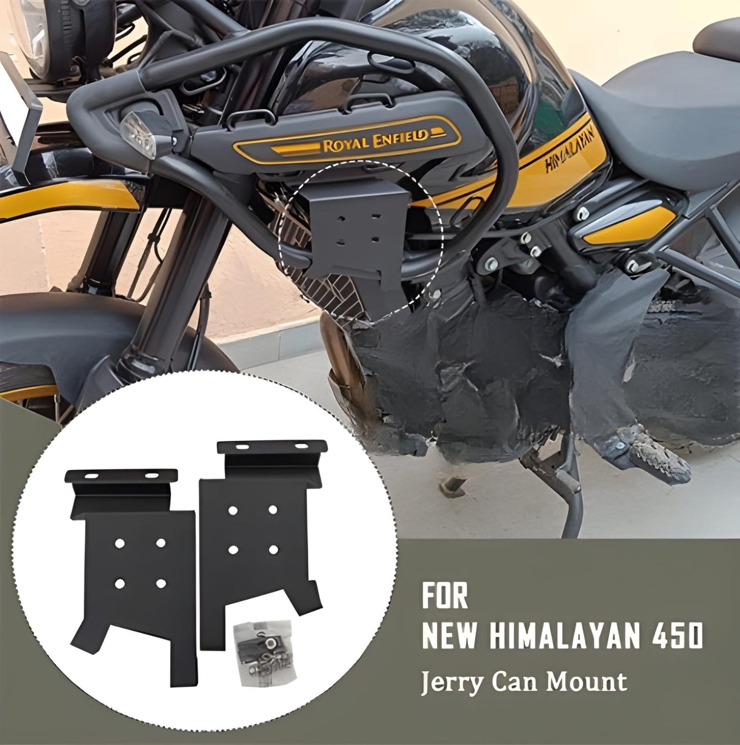 HIMALAYAN 450 JERRYCAN MOUNT