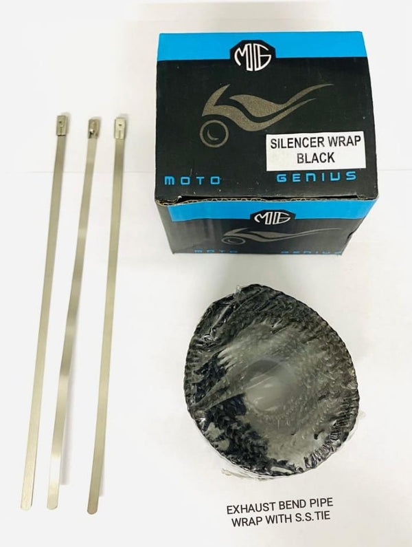 SILENCER WRAP WITH TIE