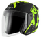 DULL BLACK NEON YELLOW