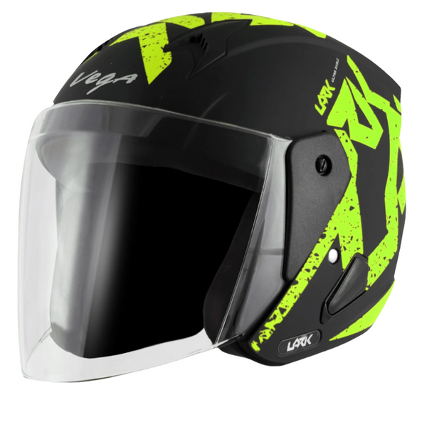 DULL BLACK NEON YELLOW