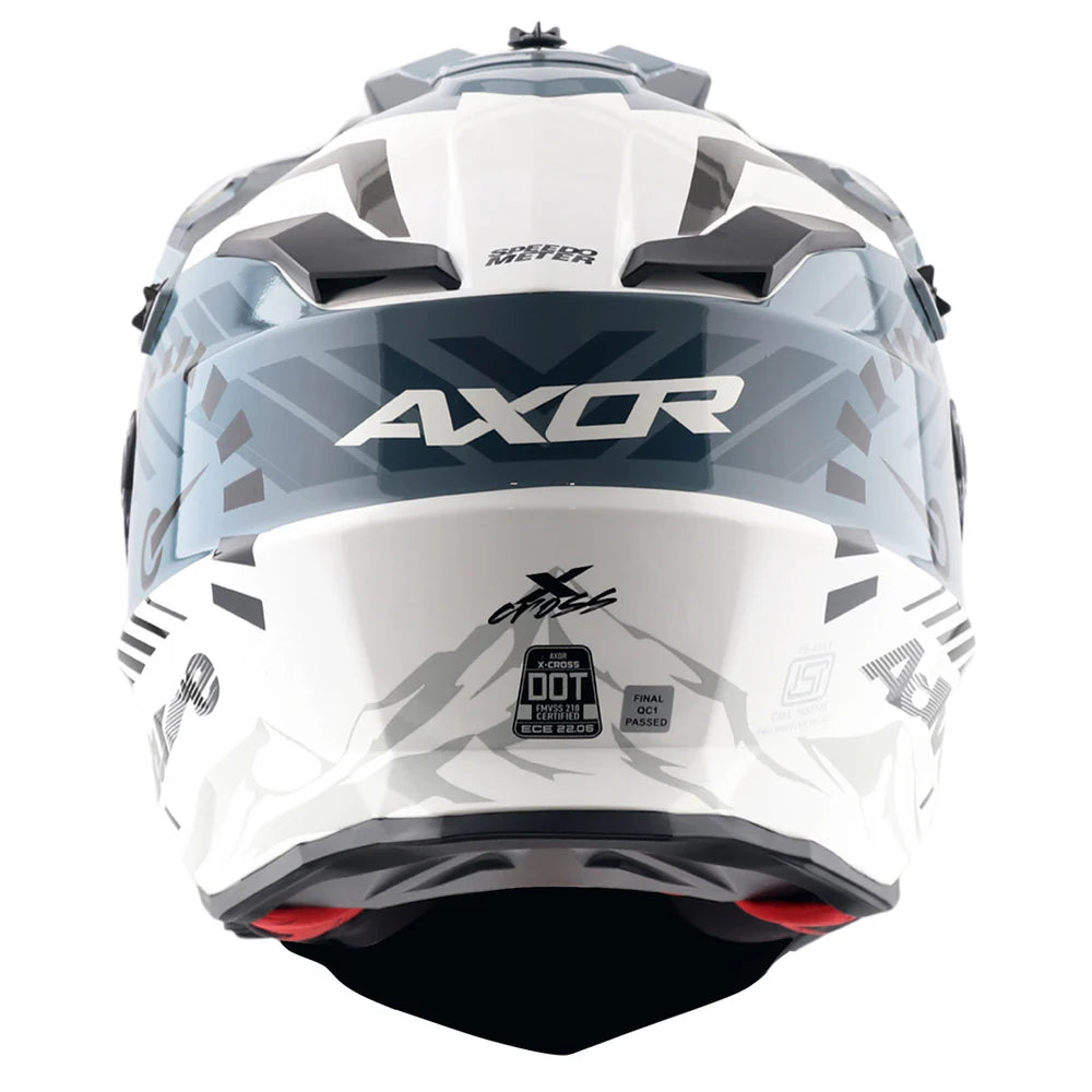 X-Cross Dual Visor Speedometer Helmet