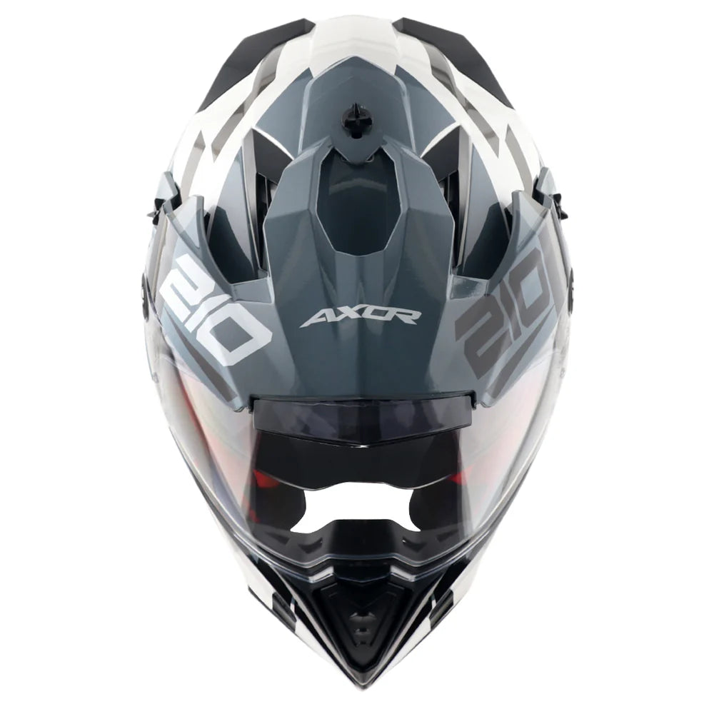 X-Cross Dual Visor Speedometer Helmet