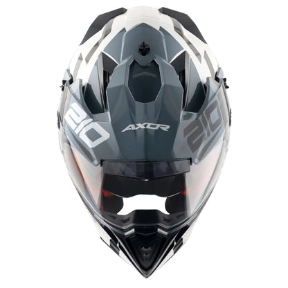 X-Cross Dual Visor Speedometer Helmet