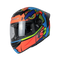 MATT BLUE HI-VIZ ORANGE