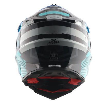 X-Cross Dual Visor Gambling Helmet