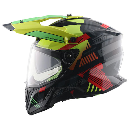 X-Cross Dual Visor Gambling Helmet