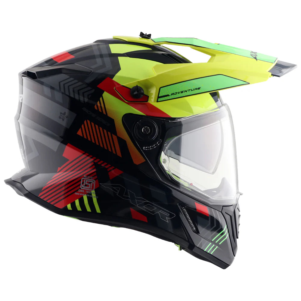 X-Cross Dual Visor Gambling Helmet