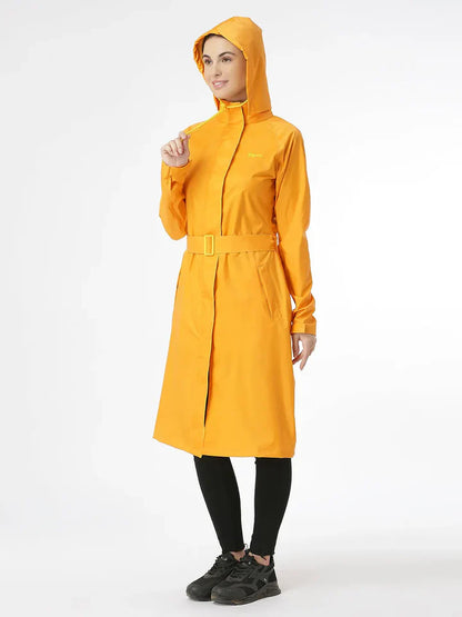 Zeel Diva Yellow Trench Coat