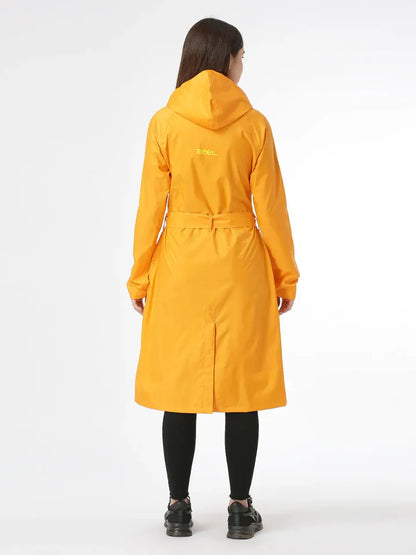 Zeel Diva Yellow Trench Coat
